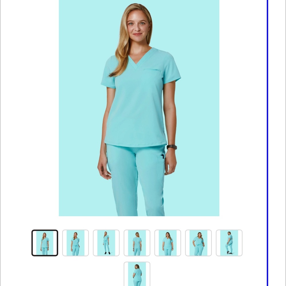 Mandala Scrubs NEVER WORN tags still on scrub top and scrub bottom